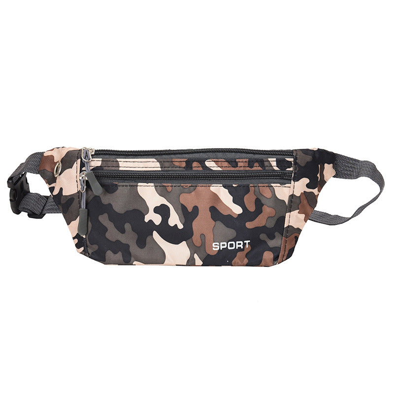 Women's & Men's & Canvas Running Cell Riding Invisible Bags
