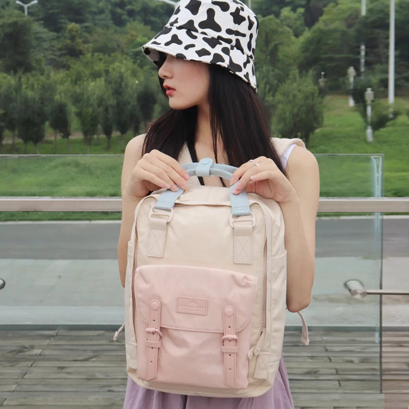 Women's & Men's & Doughnut Macaron Color Portable Gymnastic Backpacks