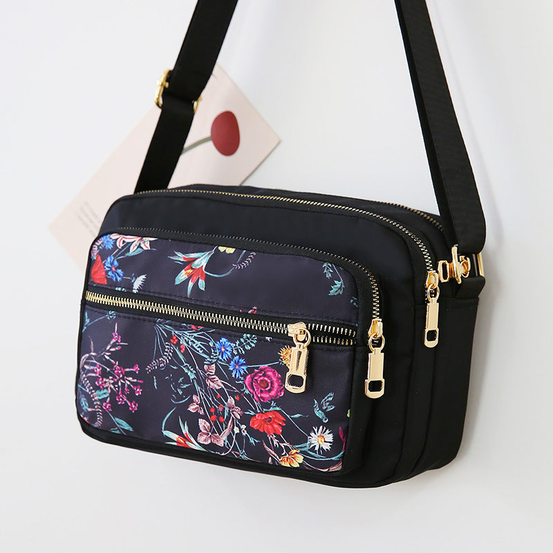 Women's Fashion Nylon Cloth Mummy Canvas Stall Shoulder Bags