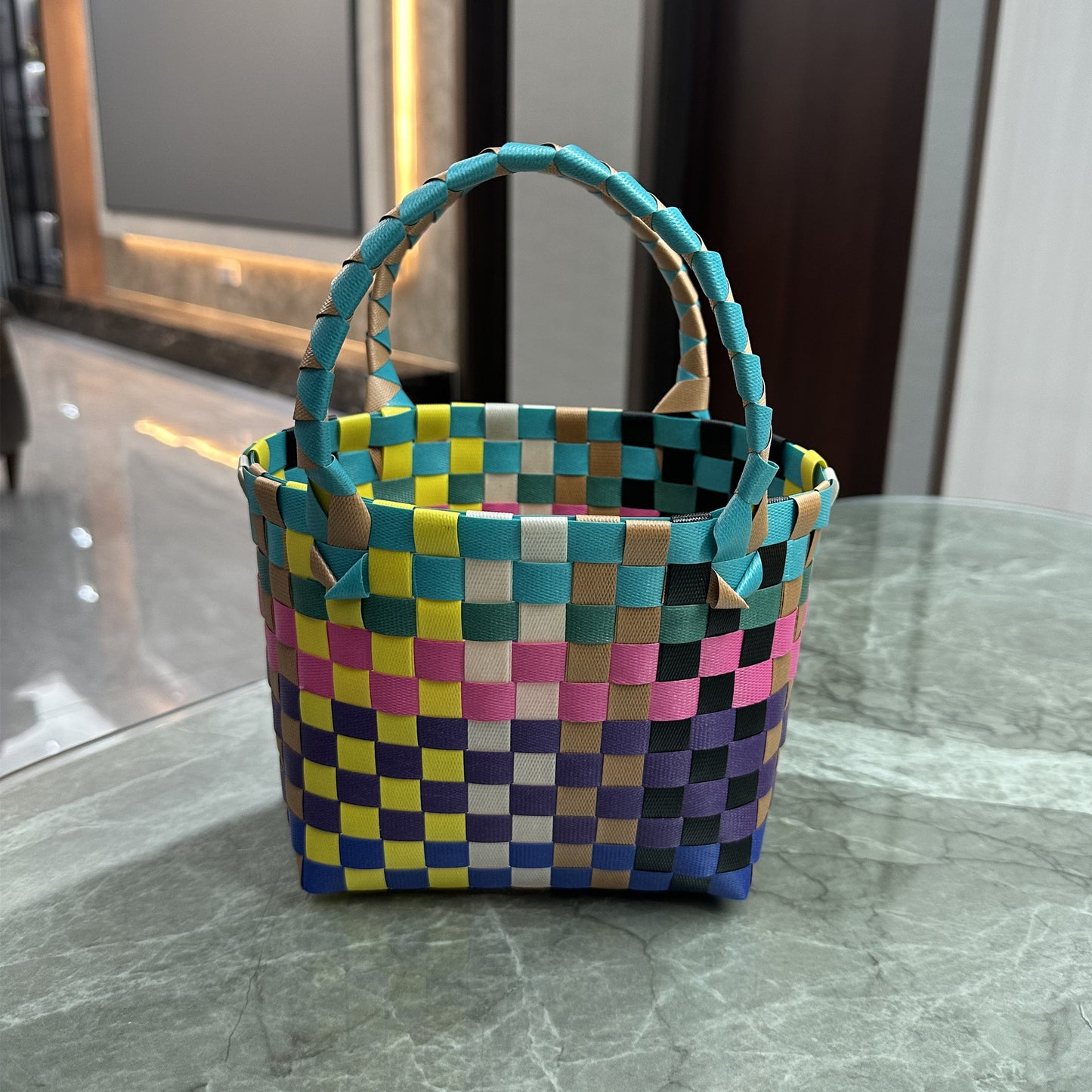Women's & Children's & Plastic Woven Gift Basket Handbags