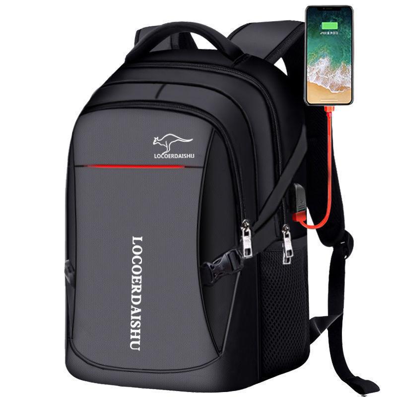Men's Korean Trendy Large Capacity High Junior Backpacks