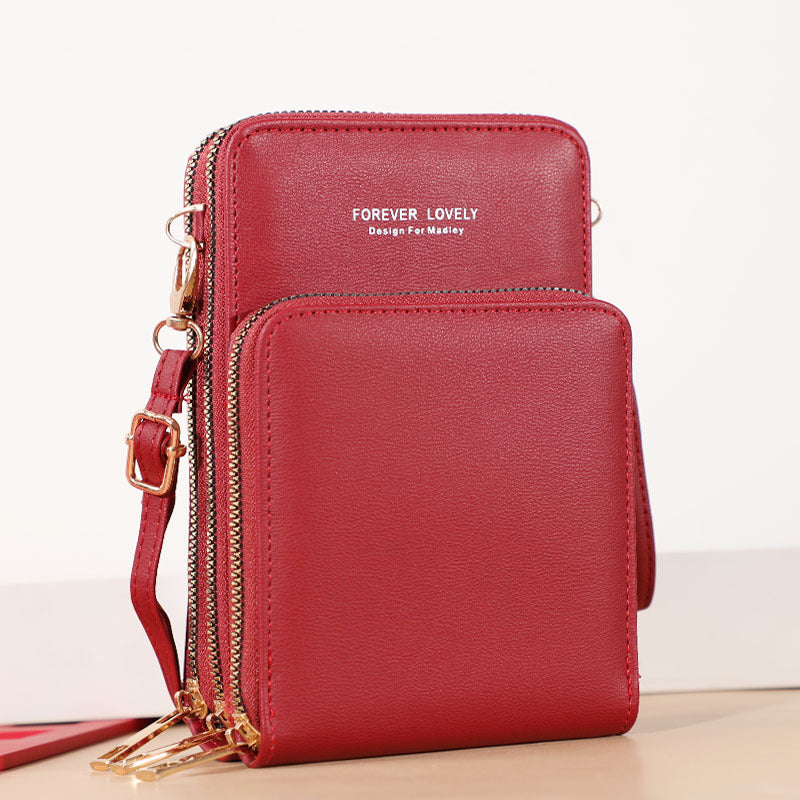 Women's Large Capacity Solid Color Fashion Simple Ladies Wallets