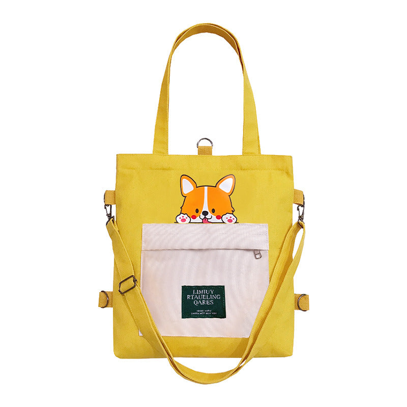 Innovative Canvas Large Capacity Class Hand Shoulder Bags