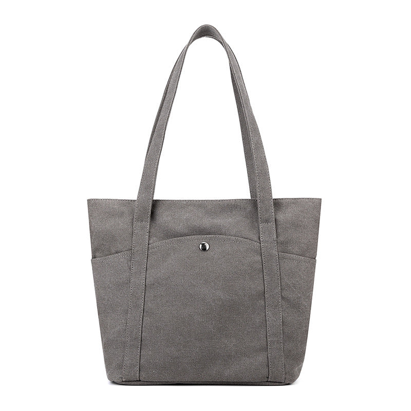 Women's Fashionable Simple Korean Style Large Capacity Shoulder Bags