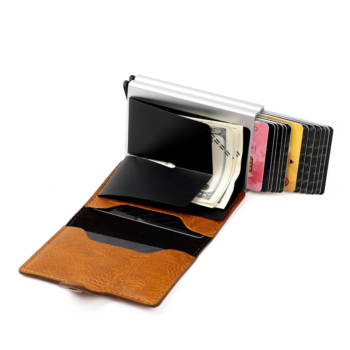 Aluminum Box Gold Swiping Clip Metal Bags