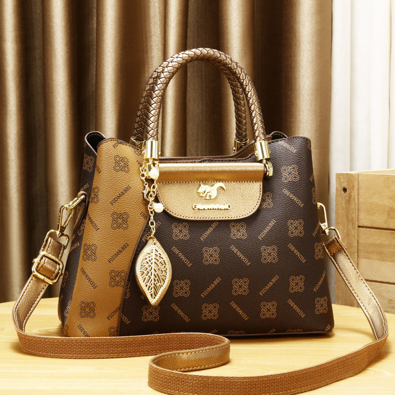 Mom Western Style Fashion Large Capacity Handbags