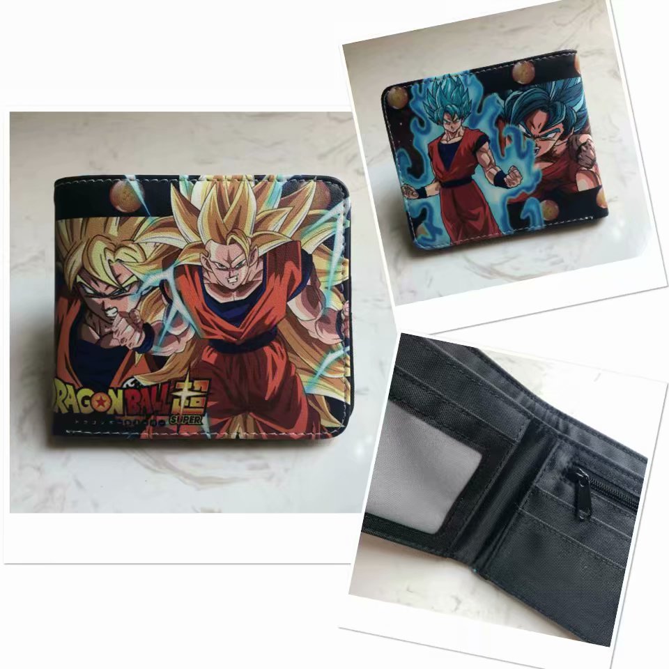 Anime Dragon Ball Short Personality Simple Coin Purses