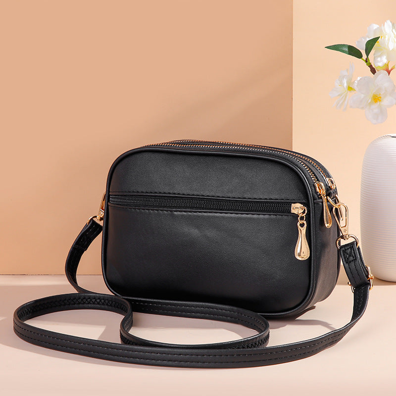 Versatile Women's Fashion Diamond Pocket Mobile Crossbody Bags