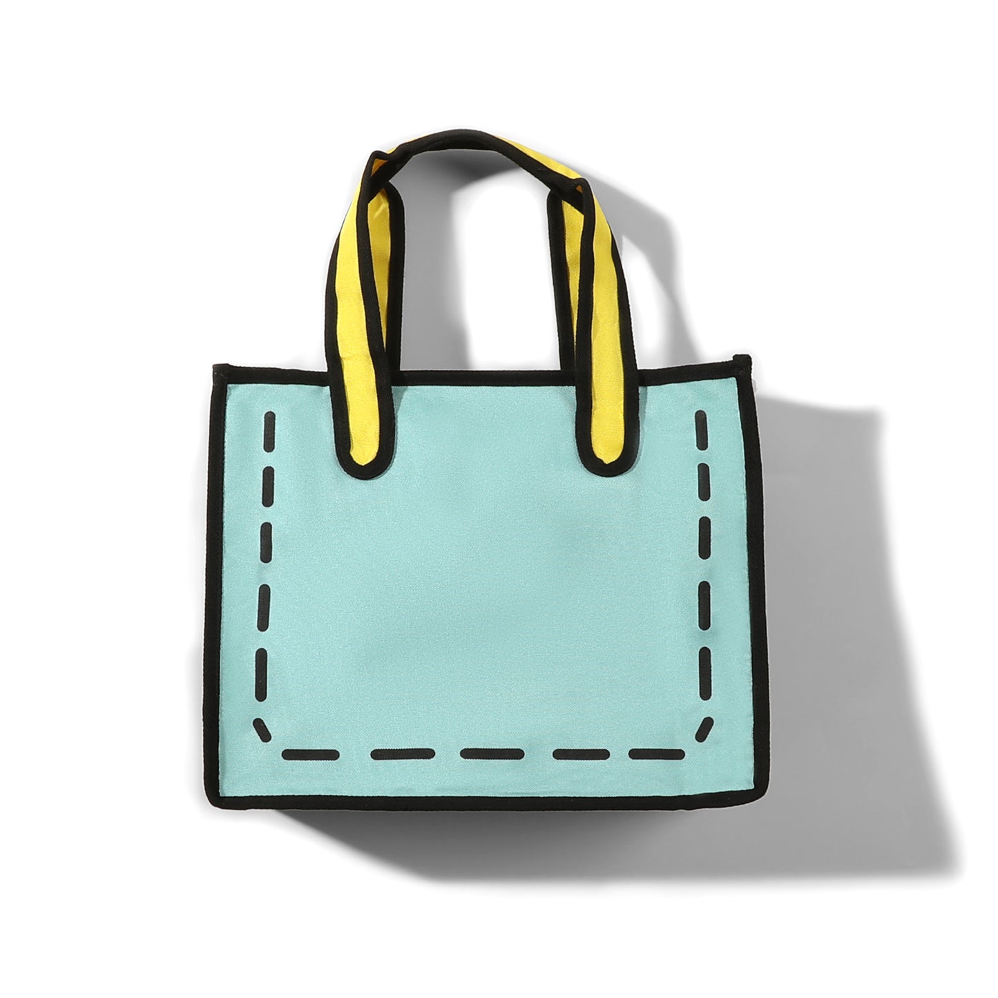 Women's Large Capacity Canvas Two-dimensional Cartoon Shoulder Bags