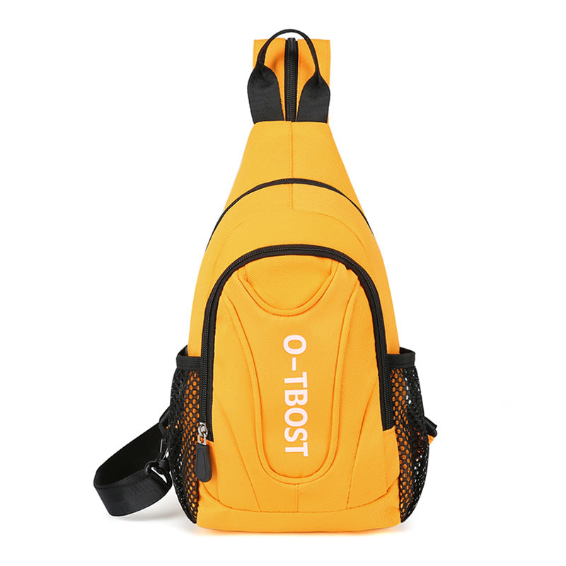 Women's & Men's & Leisure Two Shoulders Oxford Cloth Men's Chest Bags