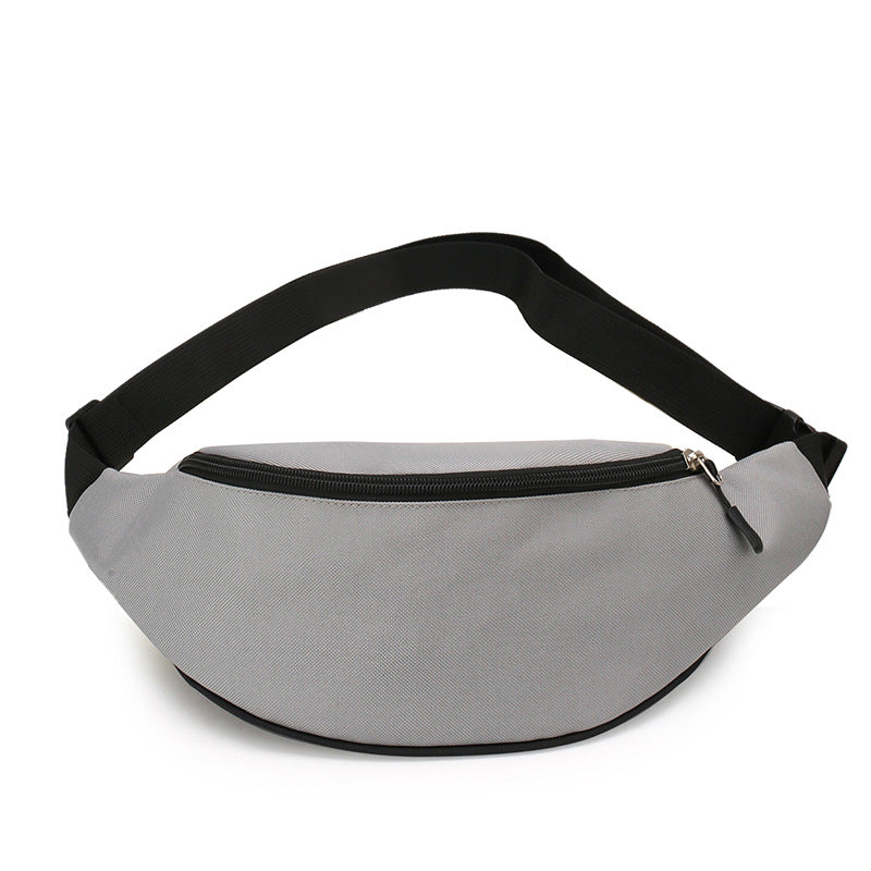 Women's & Men's & Simple Version Trendy Solid Color Men's Chest Bags