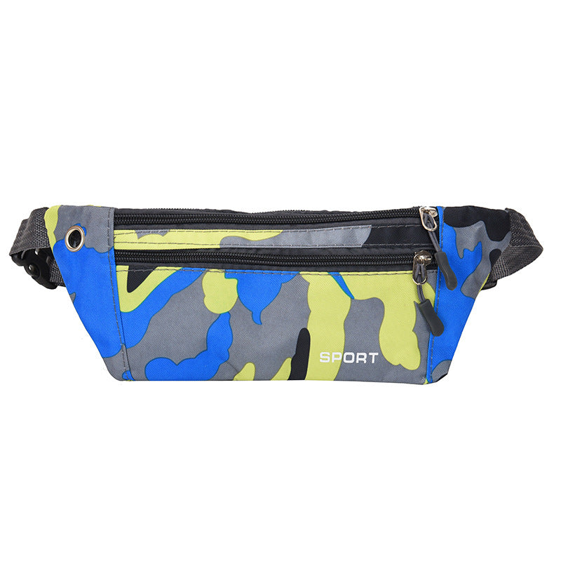 Women's & Men's & Canvas Running Cell Riding Invisible Bags