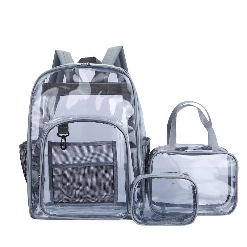 Graceful Trendy Charming Transparent Large Capacity Backpacks