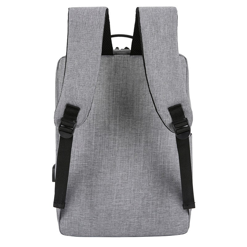 Women's & Men's & Computer Business Simplicity Portable Charging Backpacks