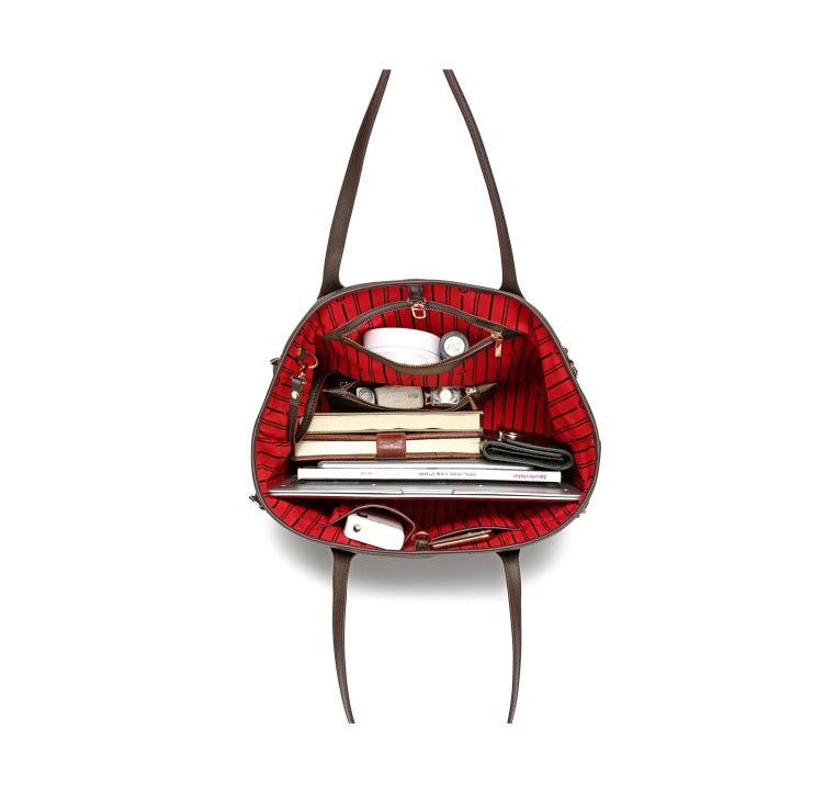 Women's Large Capacity Fashion Retro Simple Printed Crossbody Bags
