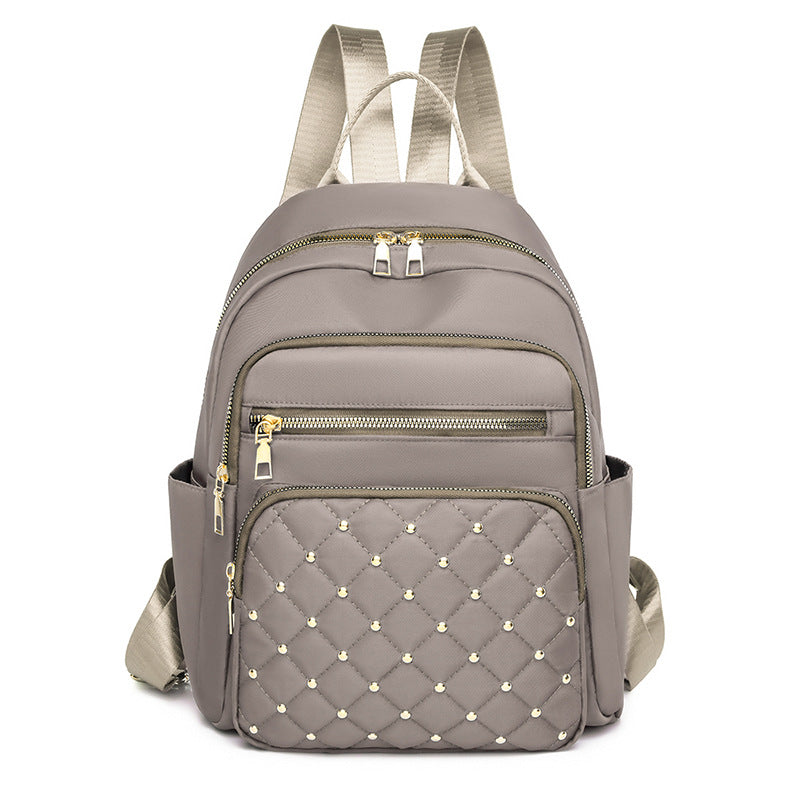 Women's Oxford Cloth Large Capacity Leisure Commuter Backpacks
