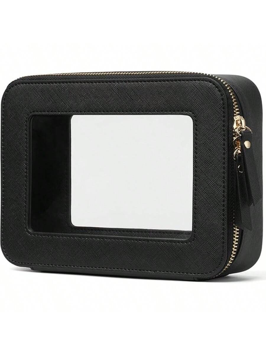 Transparent Portable Cosmetics Storage Box Waterproof Makeup Bag