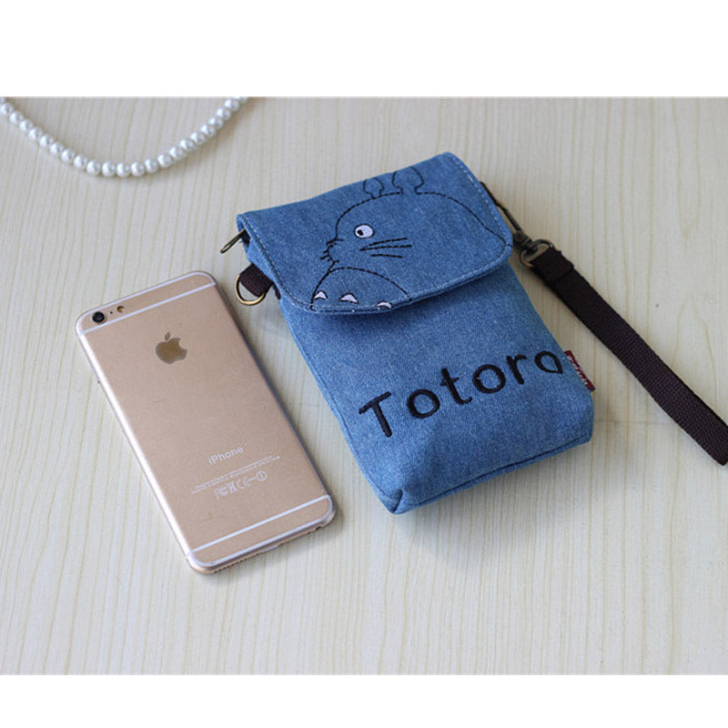 Comfortable Women's Halter Mobile Fabric Hand Phone Bags