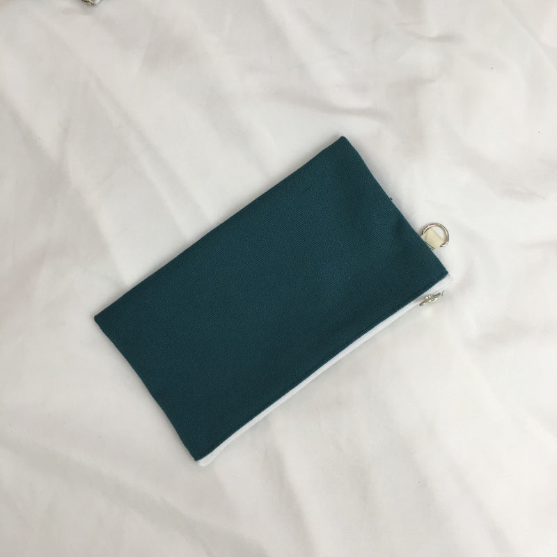 Minimalist Creative Cute Plain Pocket Mobile Blank Purses