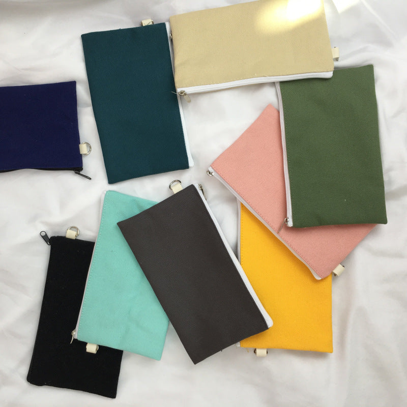 Minimalist Creative Cute Plain Pocket Mobile Blank Purses