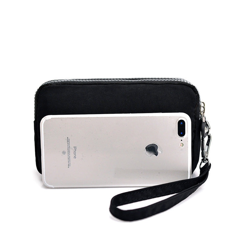 Women's Long Fabric Clutch Large Capacity Mobile Coin Purses