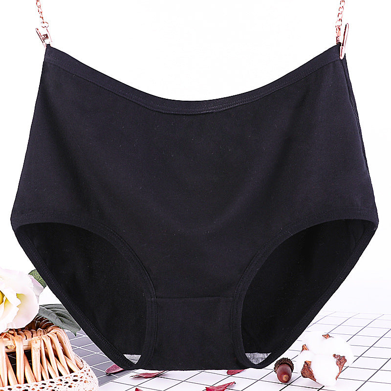 Women's Cotton Underwear For Plump Mom Panties