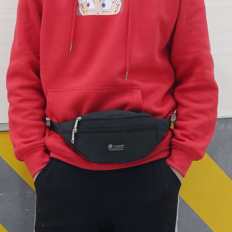 Men's Korean Style Mobile Exercise Running Fashion Men's Waist Packs