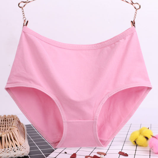 Women's Cotton Underwear For Plump Mom Panties