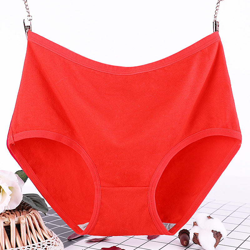 Women's Cotton Underwear For Plump Mom Panties