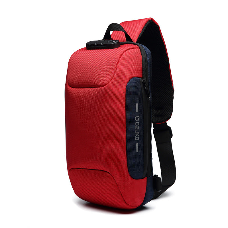 Classic Classy Men's Fashion Tactics Waterproof Men's Chest Bags