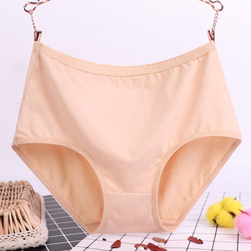 Women's Cotton Underwear For Plump Mom Panties