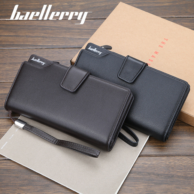 Men's Clutch Korean Business Long Zipper Men's Wallets