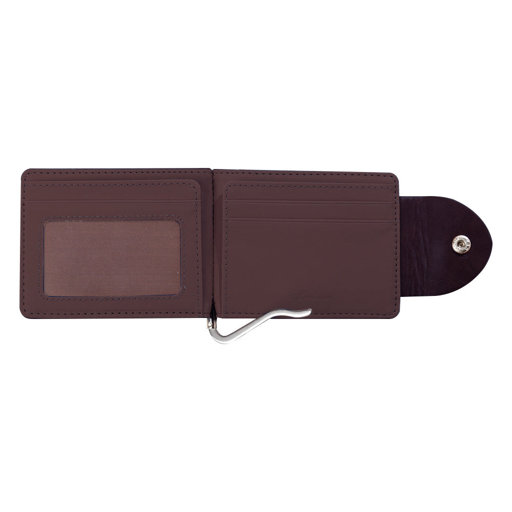 Men's Leather Short Fashion Usd Korean Men's Wallet