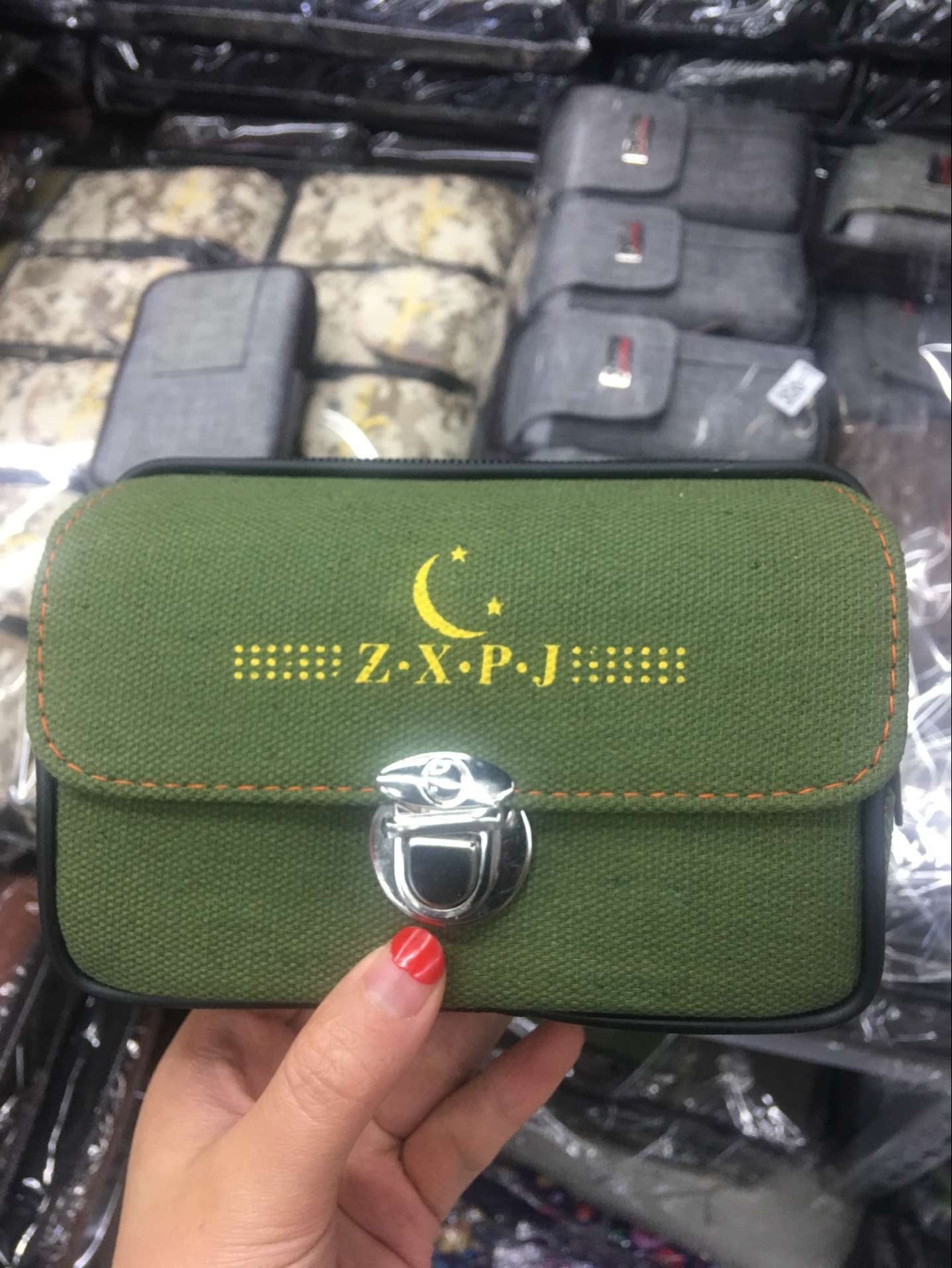 Men's Multifunctional Mortise Horizontal Leisure Pannier Mobile Men's Waist Packs