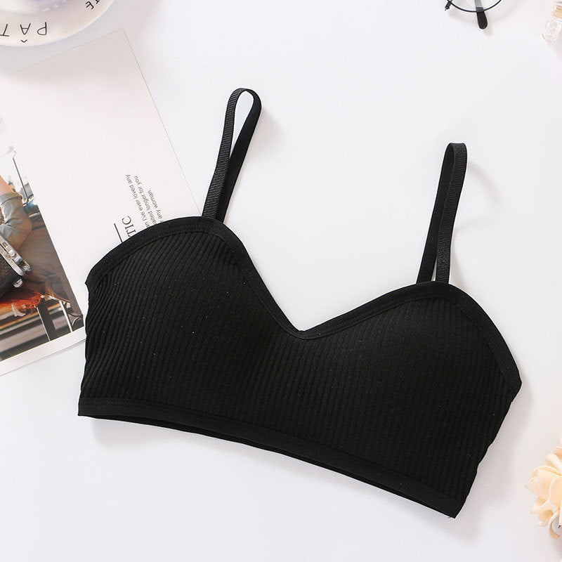 Women's Push Up Base Breast Holding Sexy Small Sling Bras