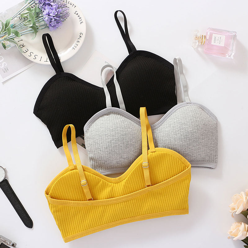 Women's Push Up Base Breast Holding Sexy Small Sling Bras