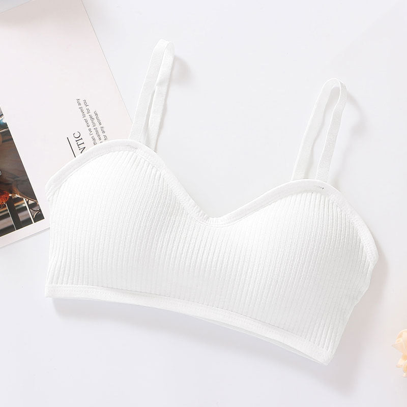Women's Push Up Base Breast Holding Sexy Small Sling Bras