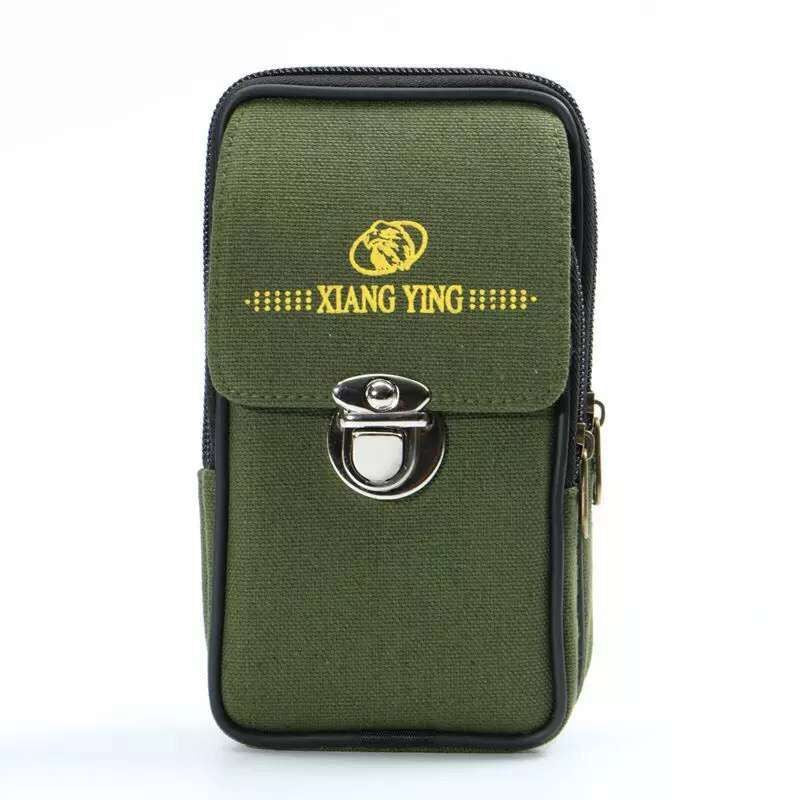 Men's Multifunctional Mortise Horizontal Leisure Pannier Mobile Men's Waist Packs