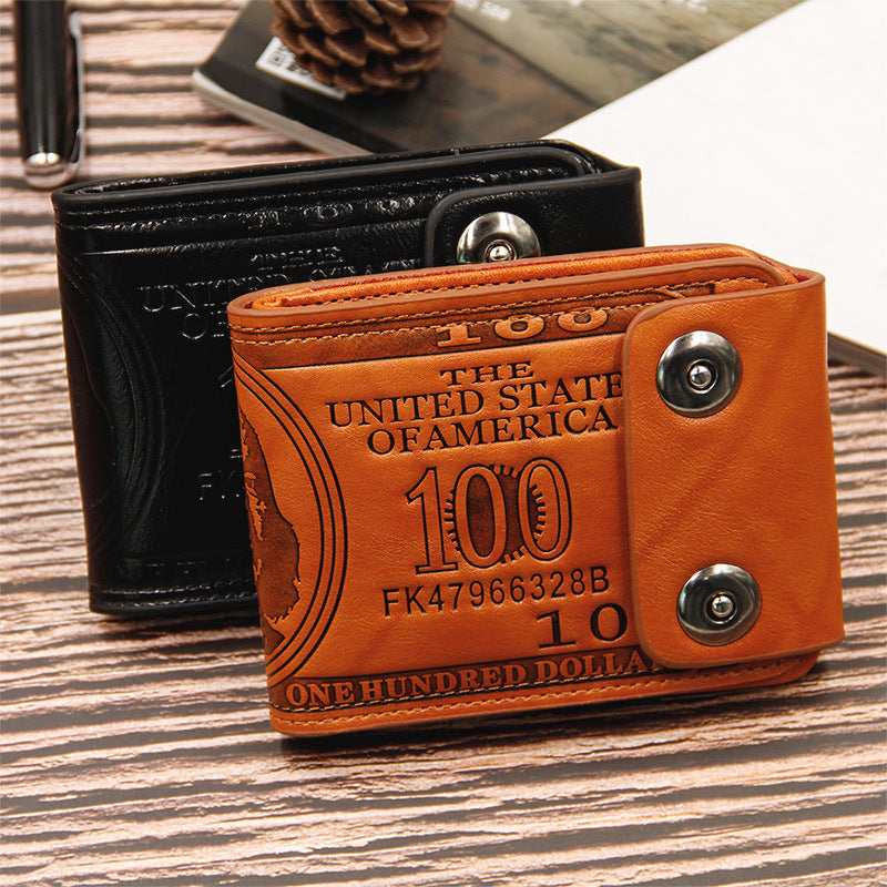 Slouchy Men's Attractive Comfortable Short Fashion Men's Wallets