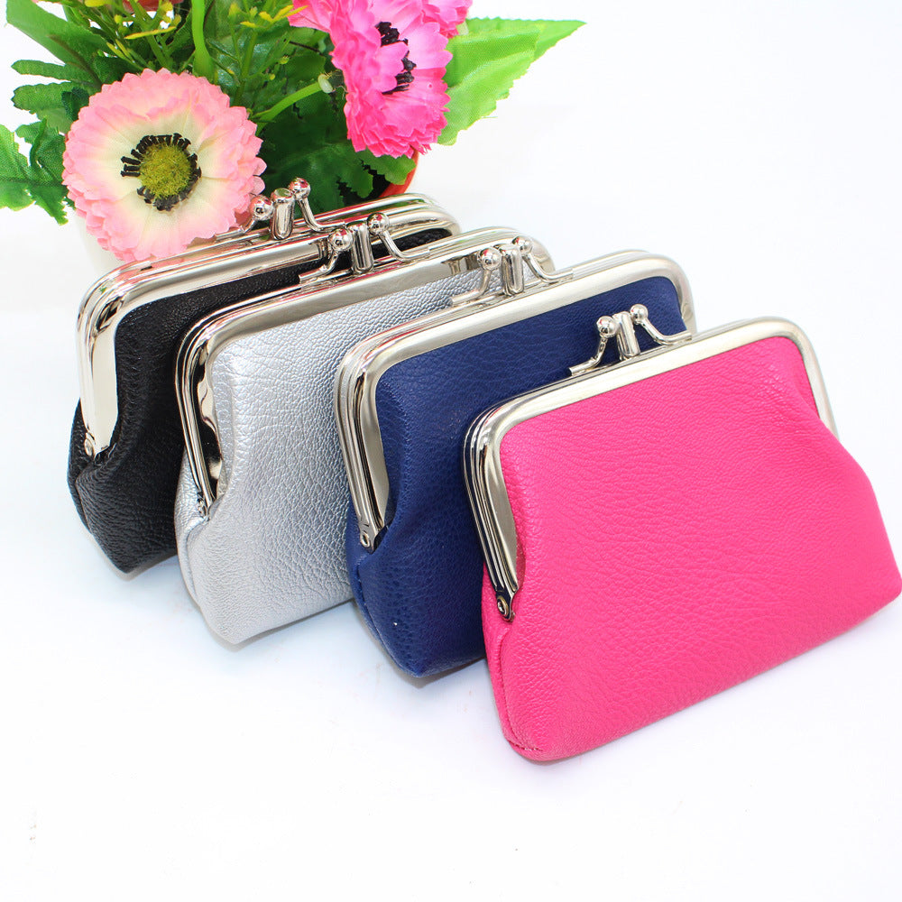 Comfortable Women's Short Fresh Candy Color Purses