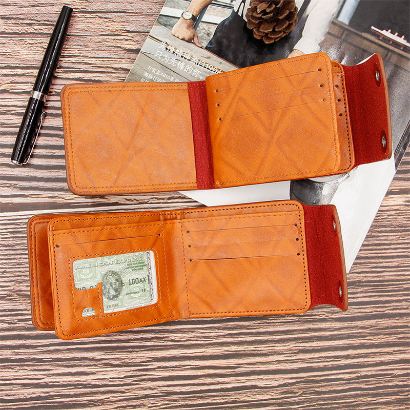 Slouchy Men's Attractive Comfortable Short Fashion Men's Wallets