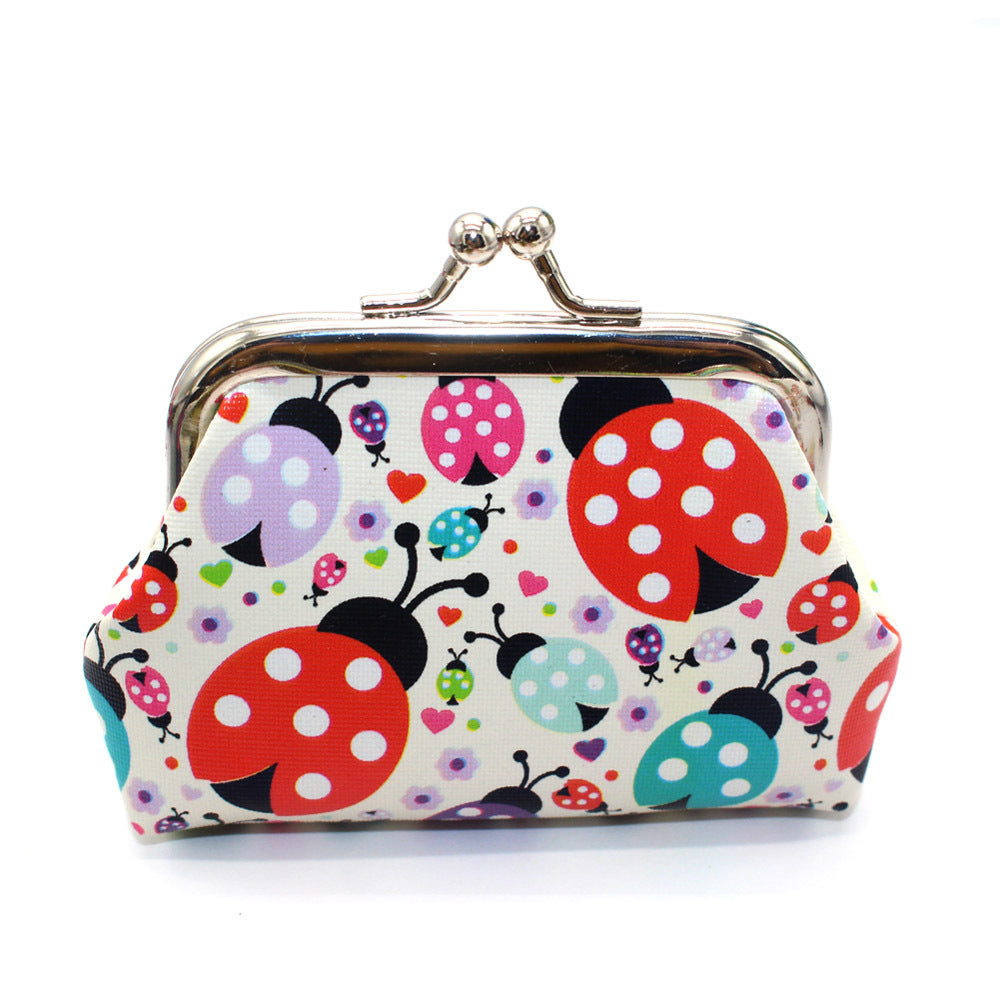 Trendy Ladybird Cartoon Cute Mini Gift Coin Purses