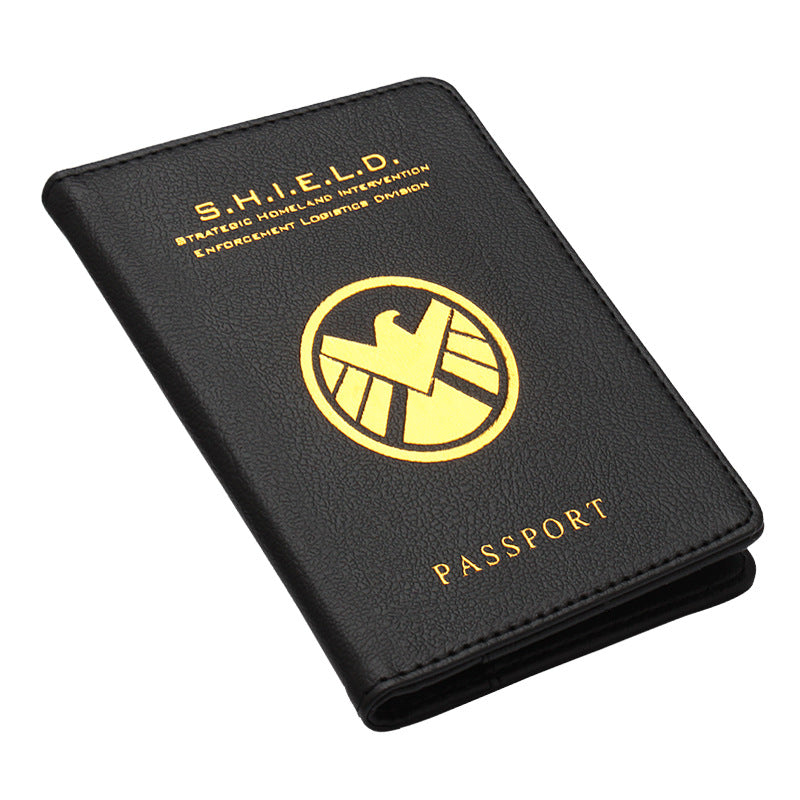 Passport Jacket Black Panther Marvel Cover Ticket Clip Protection Card Holder