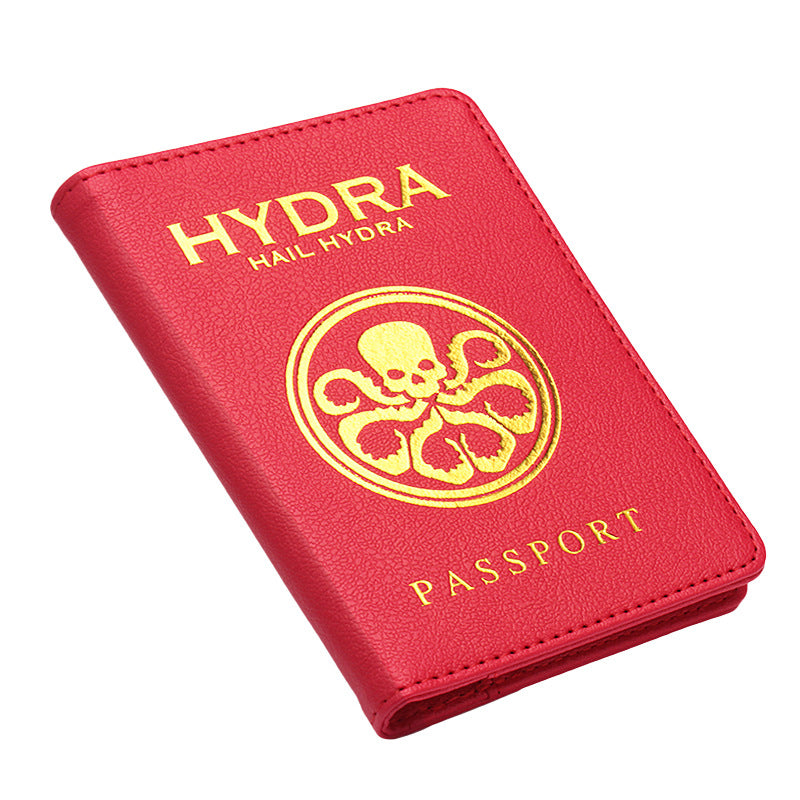 Passport Jacket Black Panther Marvel Cover Ticket Clip Protection Card Holder