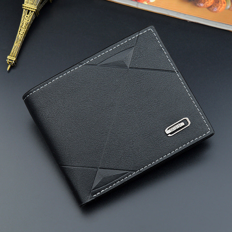 Men's Multiple Slots Fashion Leisure Male Youth Men's Wallets