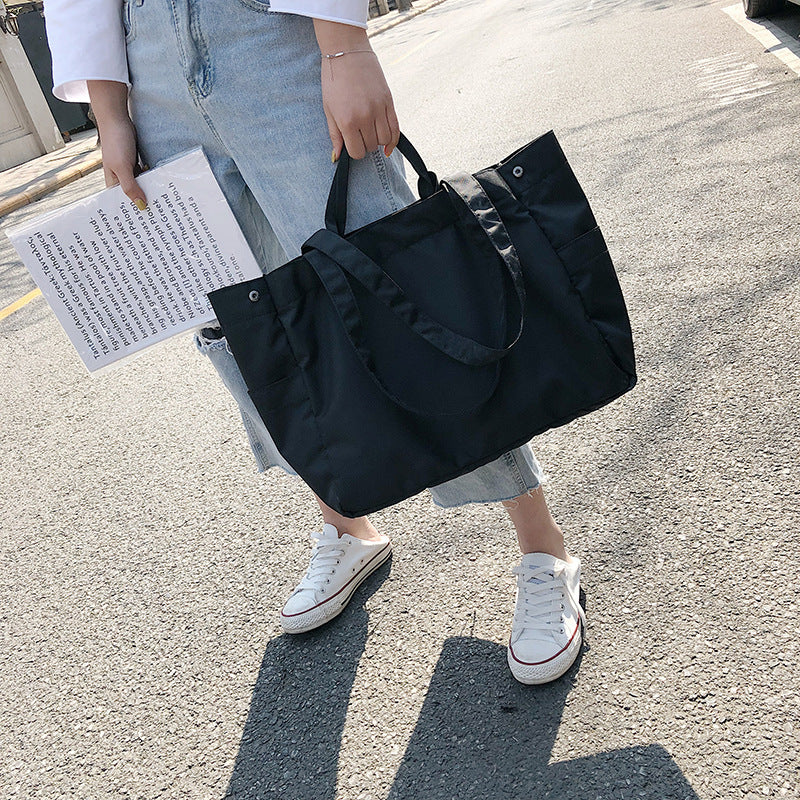 Women's Style Korean Leisure Simple Fashion Portable Trendy Large Capacity Bags