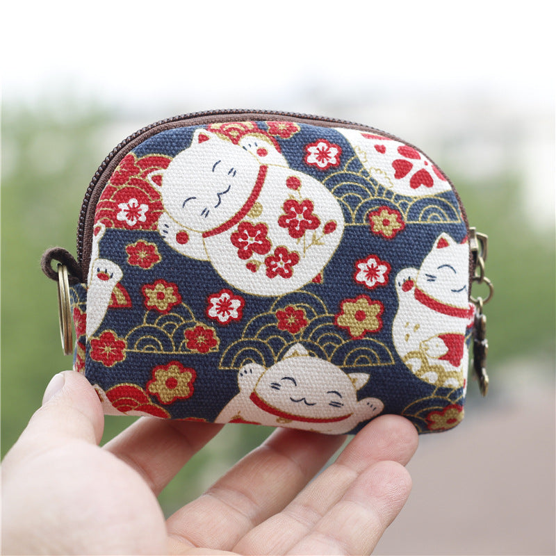 Women's Style Kaka Tribal Printing Change Storage Bags