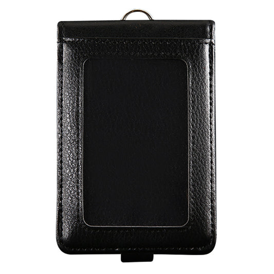 Genuine Leather Bank Traffic Access Control Card Holder