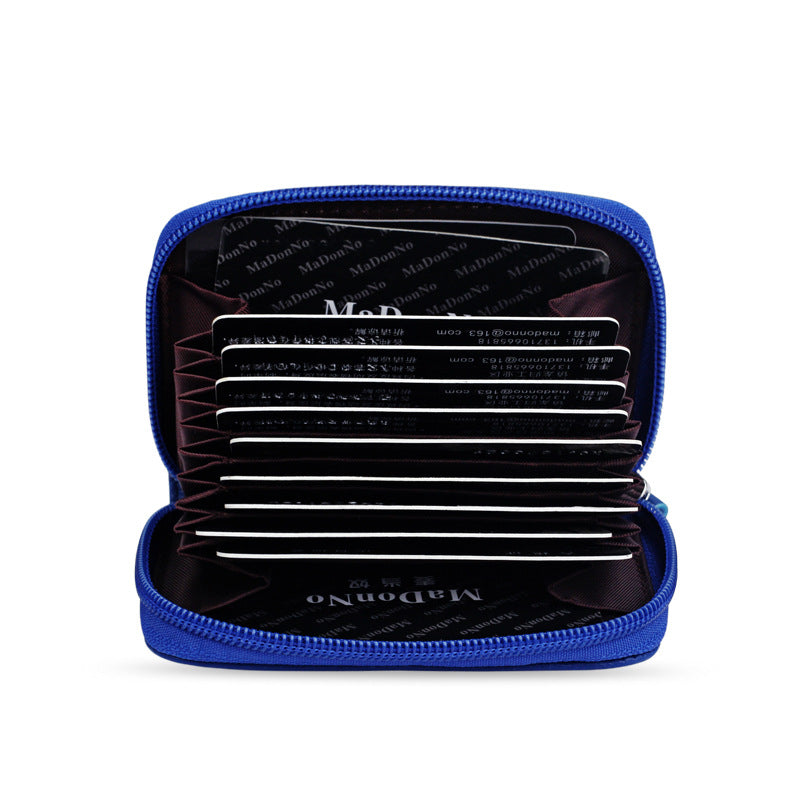 First Layer Cowhide Credit Organ Multiple Card Holder