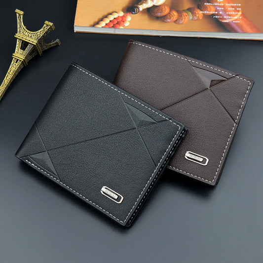 Men's Multiple Slots Fashion Leisure Male Youth Men's Wallets